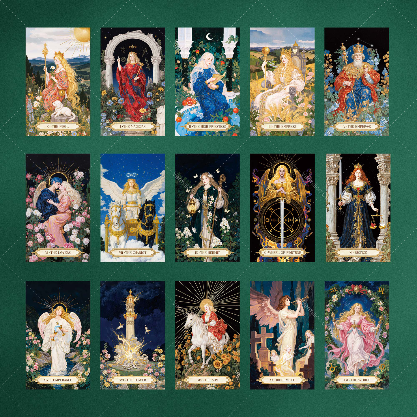 月影花誓塔羅牌