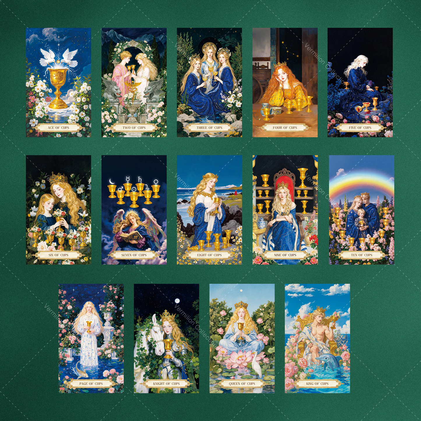 月影花誓塔羅牌