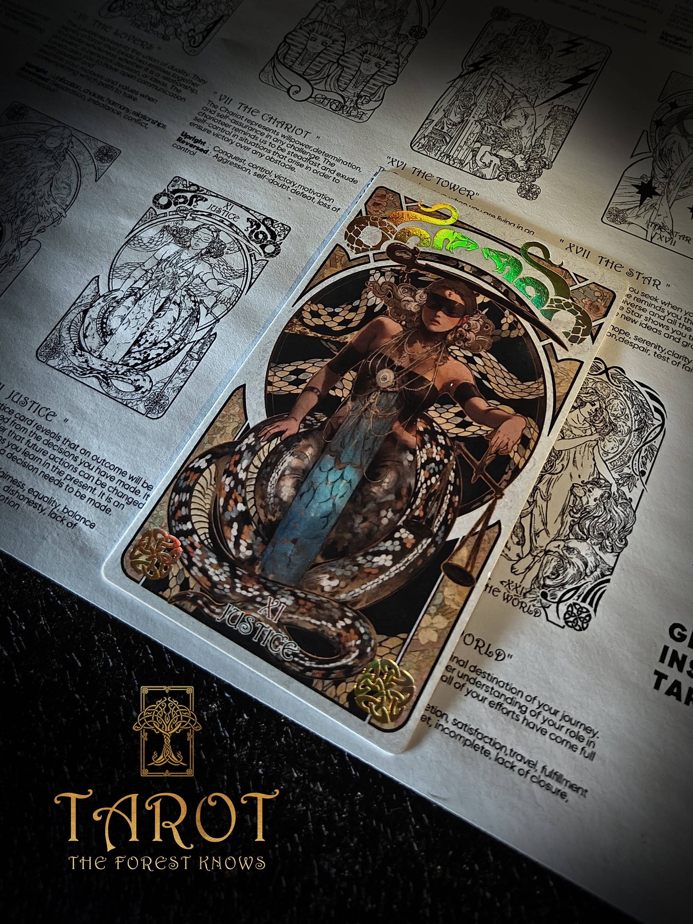 The Forest Knows Tarot – Vermilion Collection