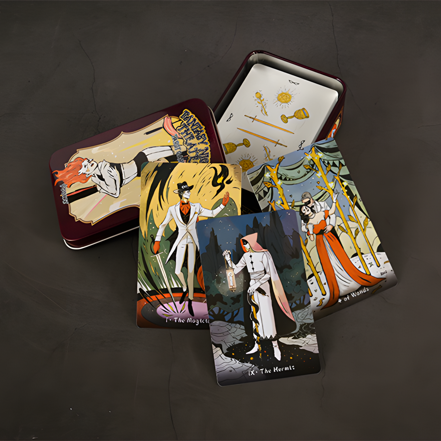 Fantasy Night Theater Tarot – Vermilion Collection Fantasy Night Theater Tarot – Vermilion Collection