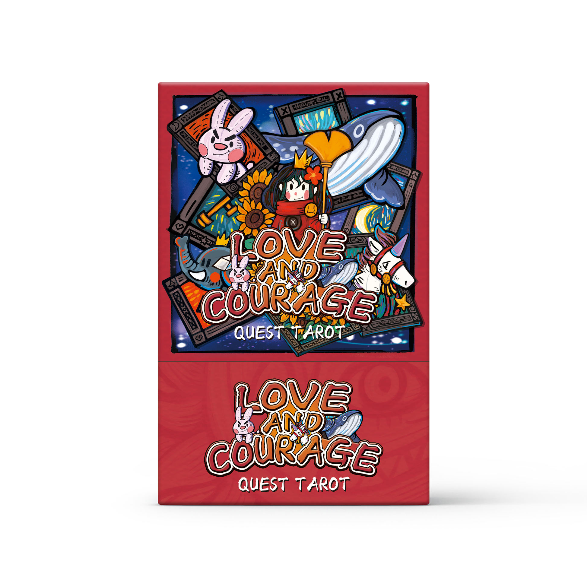 Love and Courage Quest Tarot – Vermilion Collection