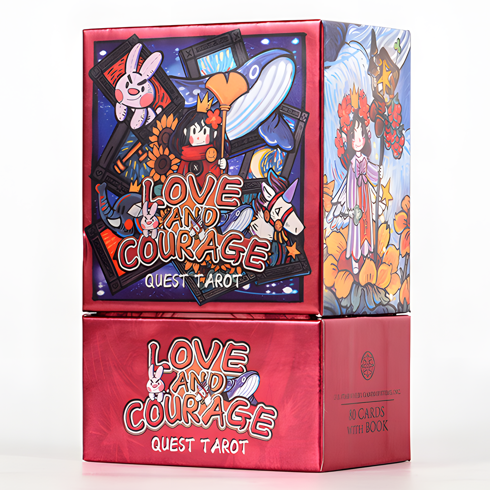 Love and Courage Quest Tarot – Vermilion Collection