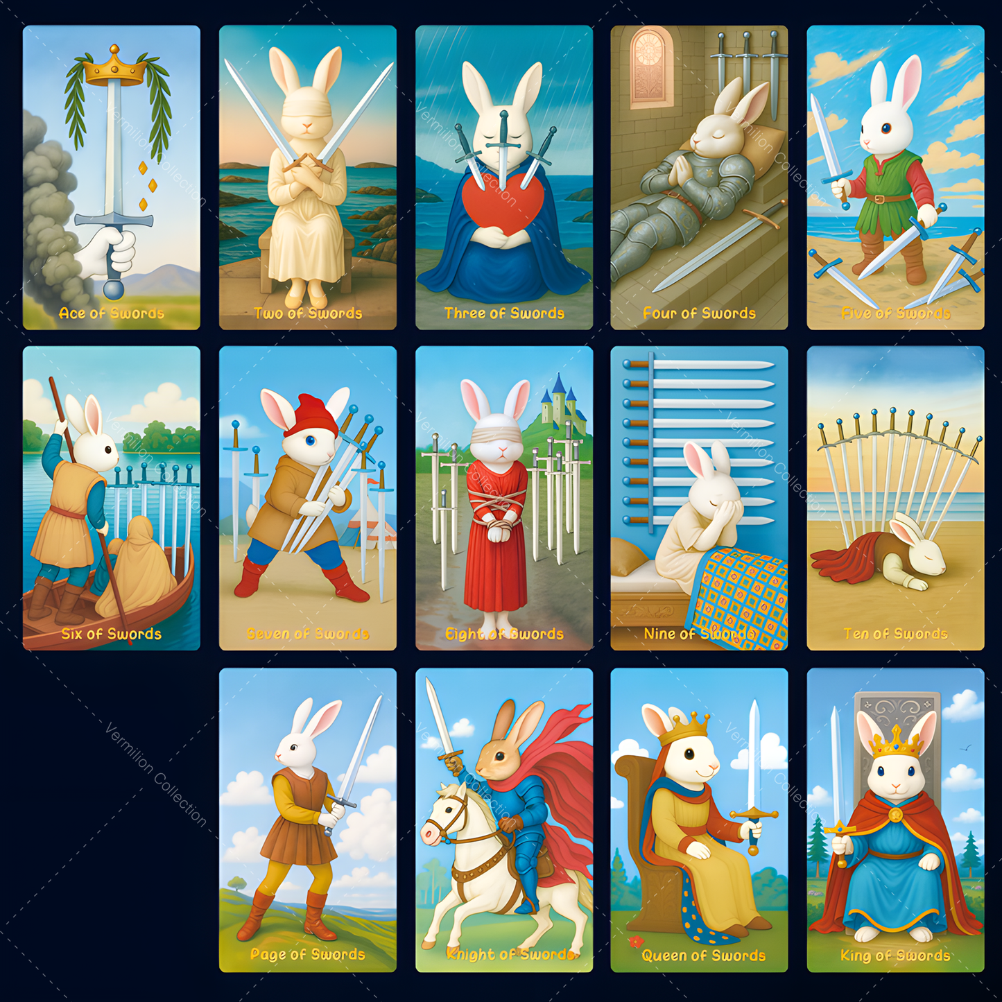 Spirit Moon Rabbit Tarot