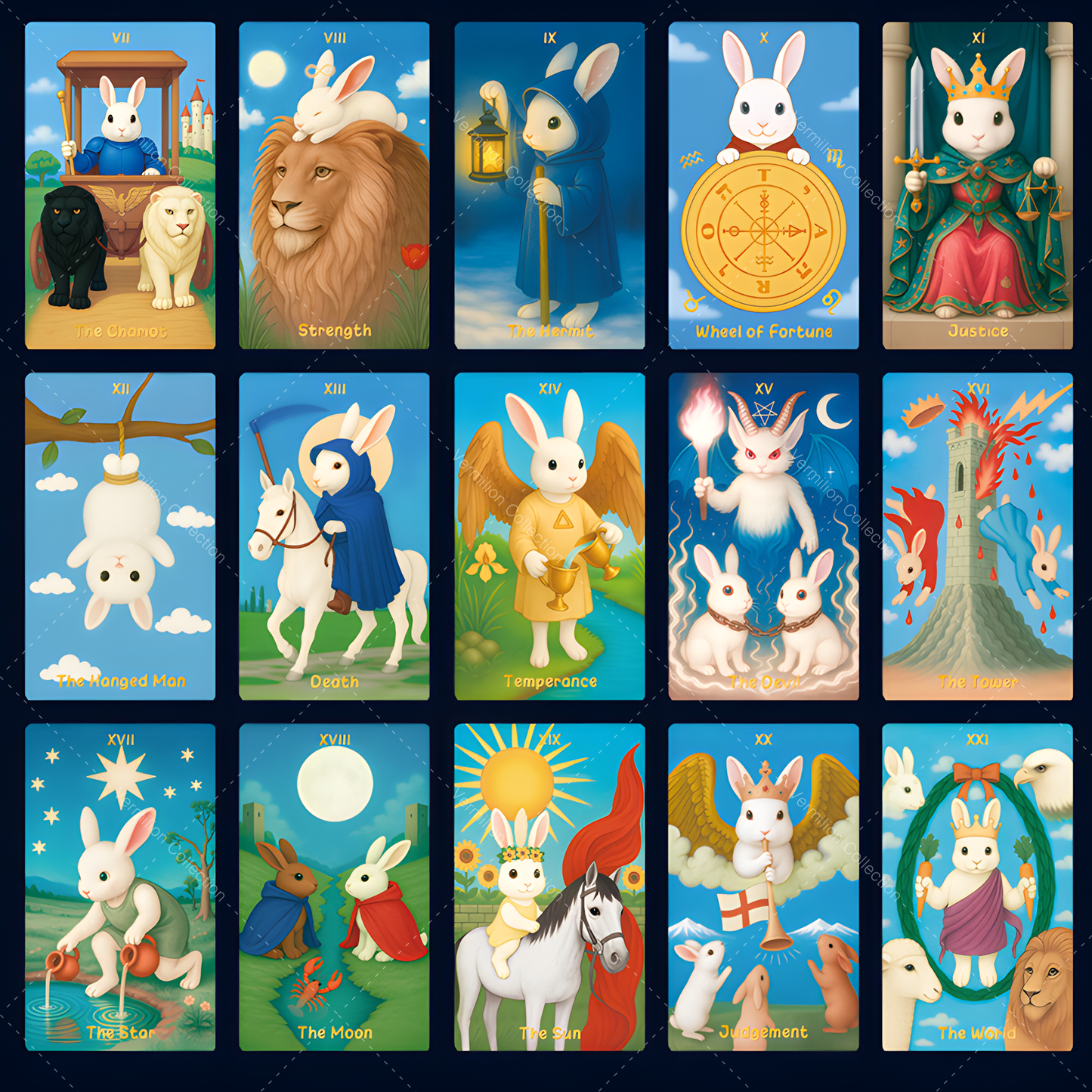 Spirit Moon Rabbit Tarot