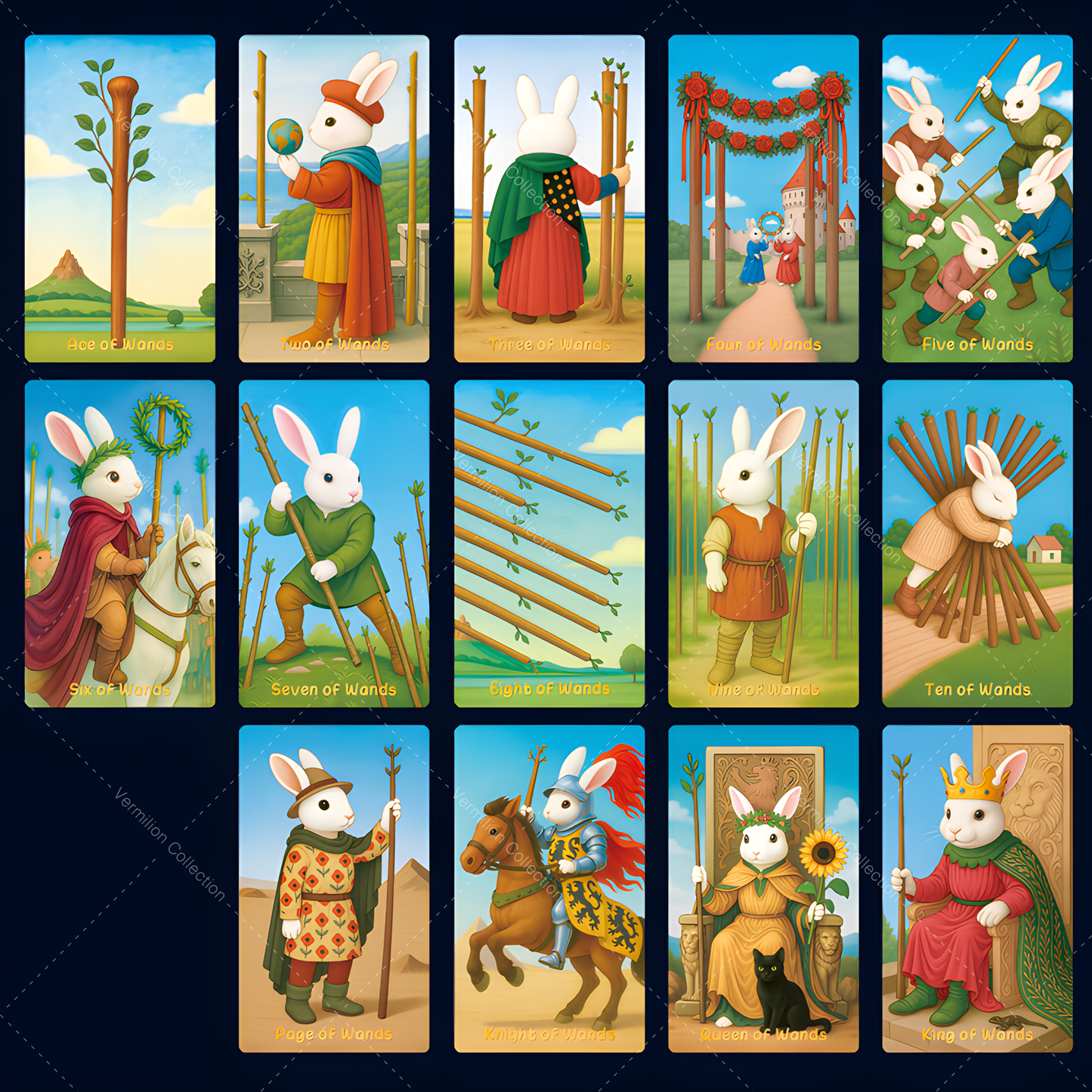 Spirit Moon Rabbit Tarot