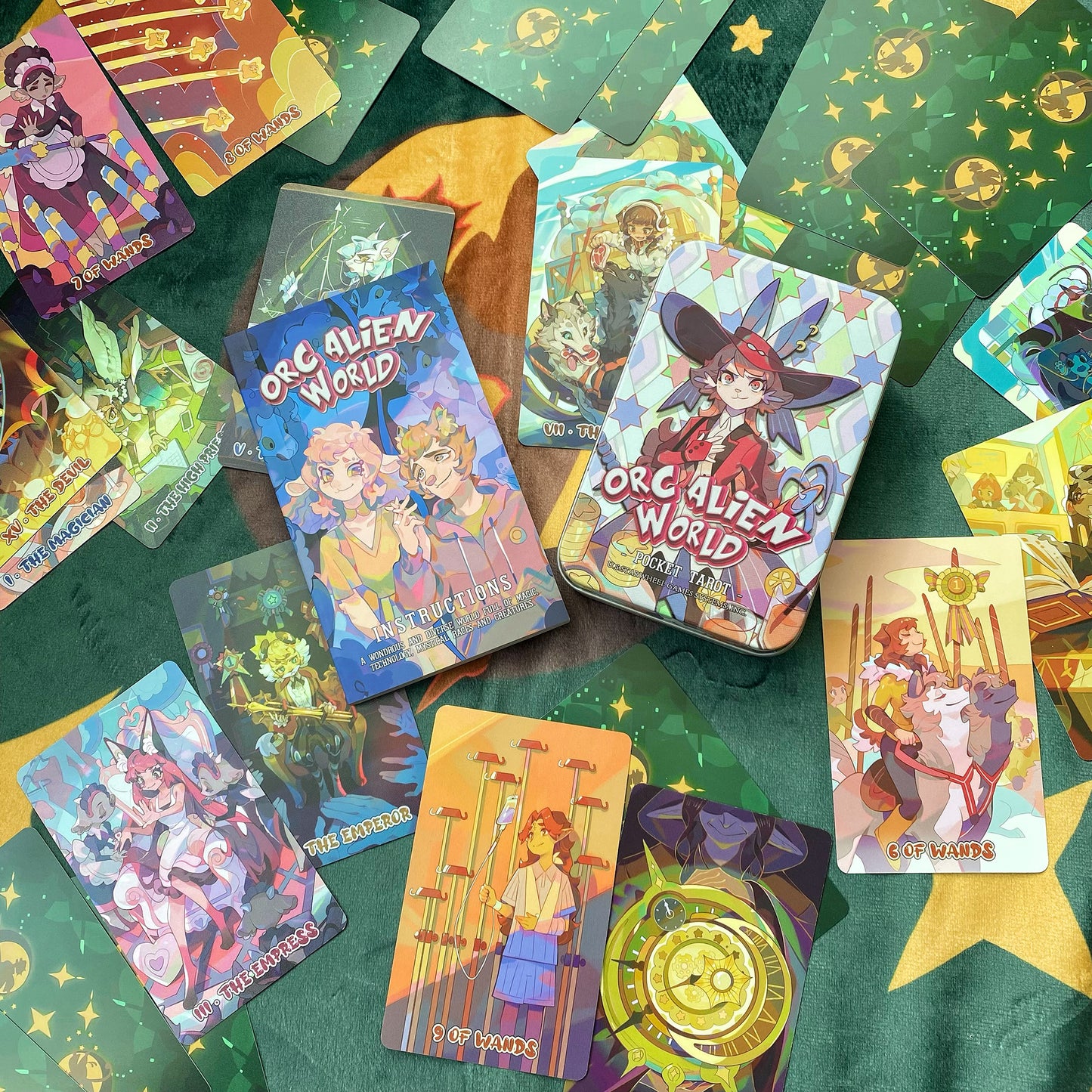 Orc Alien World Tarot