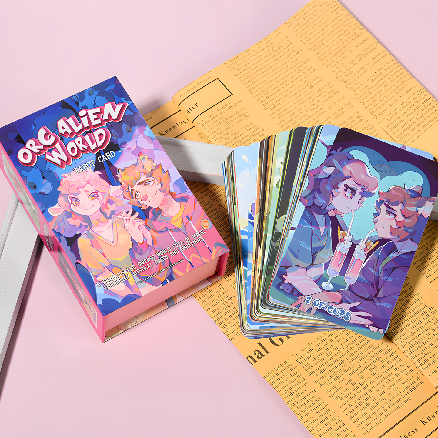 Orc Alien World Tarot