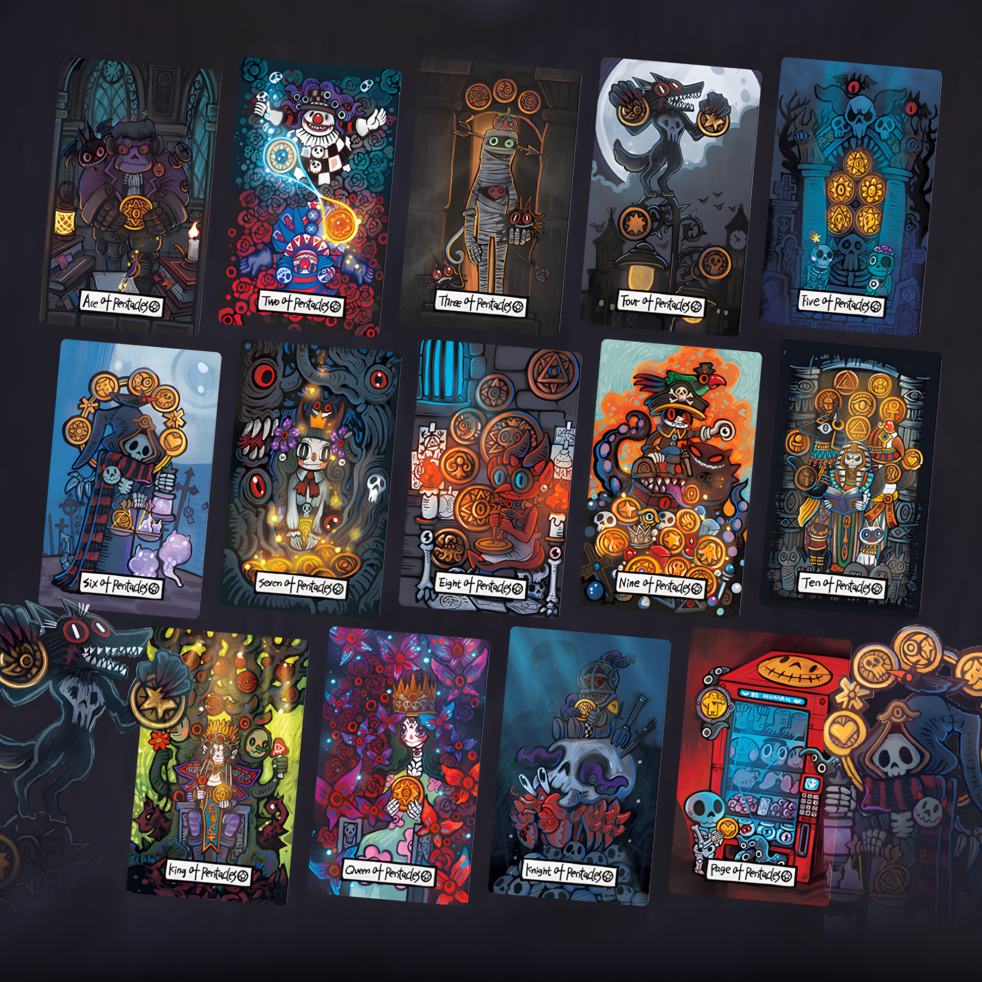 Whimsical Realm of Oddities Tarot – Vermilion Collection