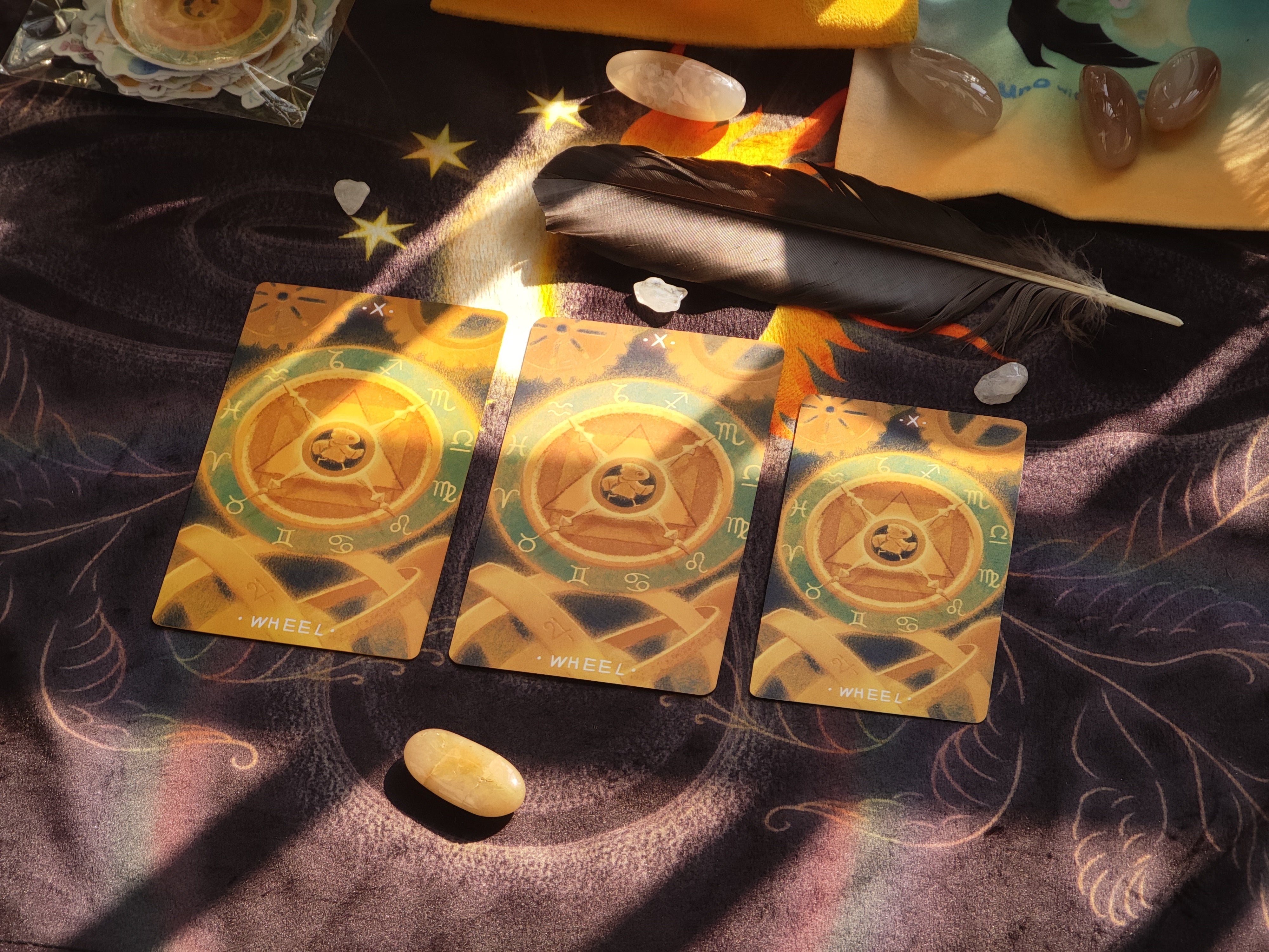 Uno with the Sun Tarot – Vermilion Collection