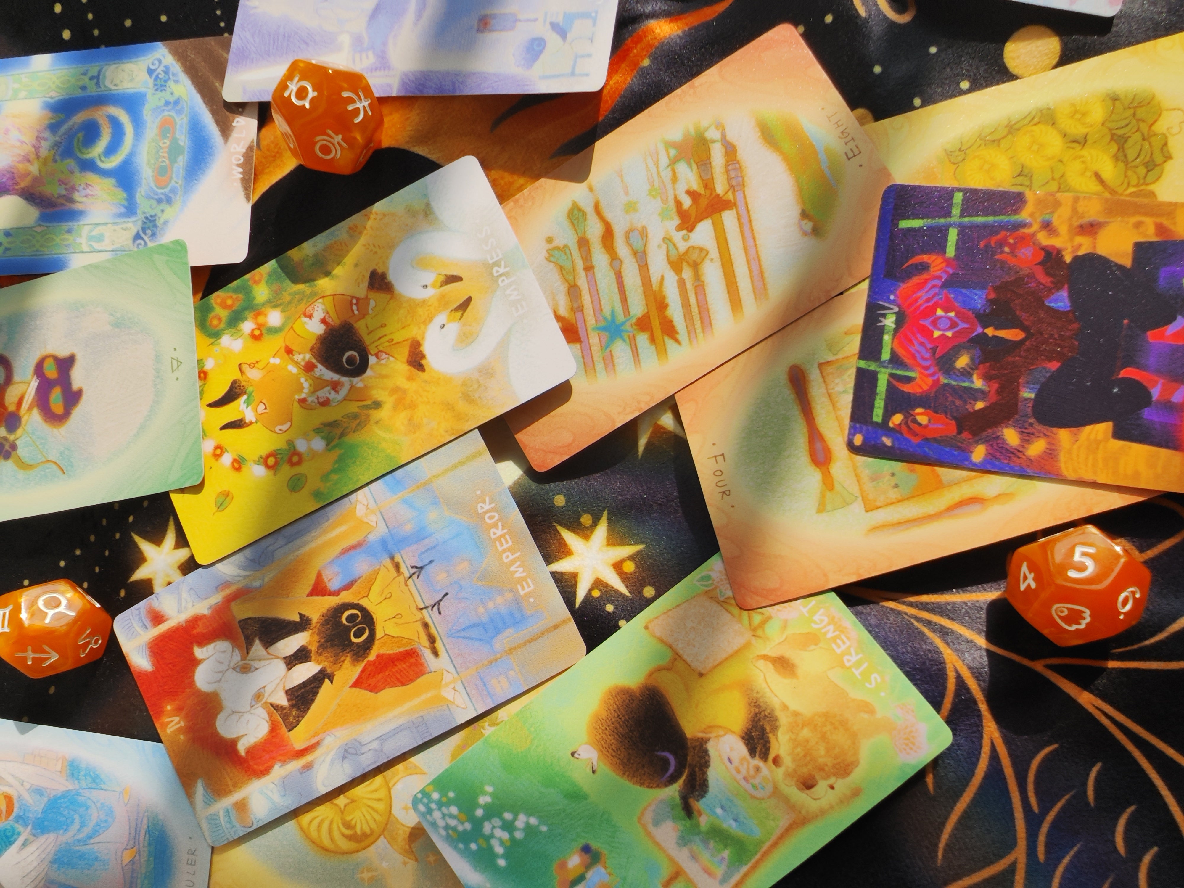Uno with the Sun Tarot – Vermilion Collection
