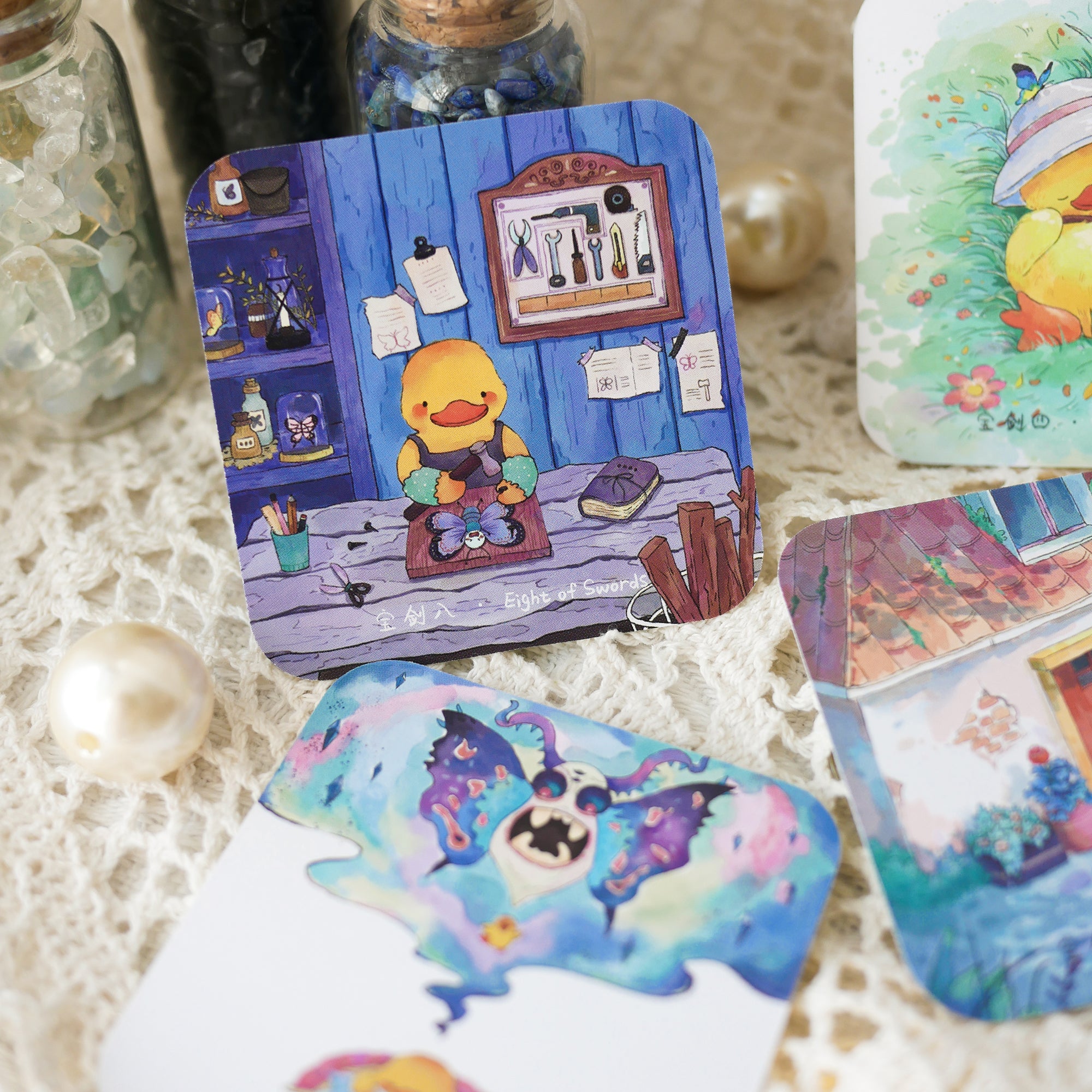 Cleo Duck Tarot – Vermilion Collection
