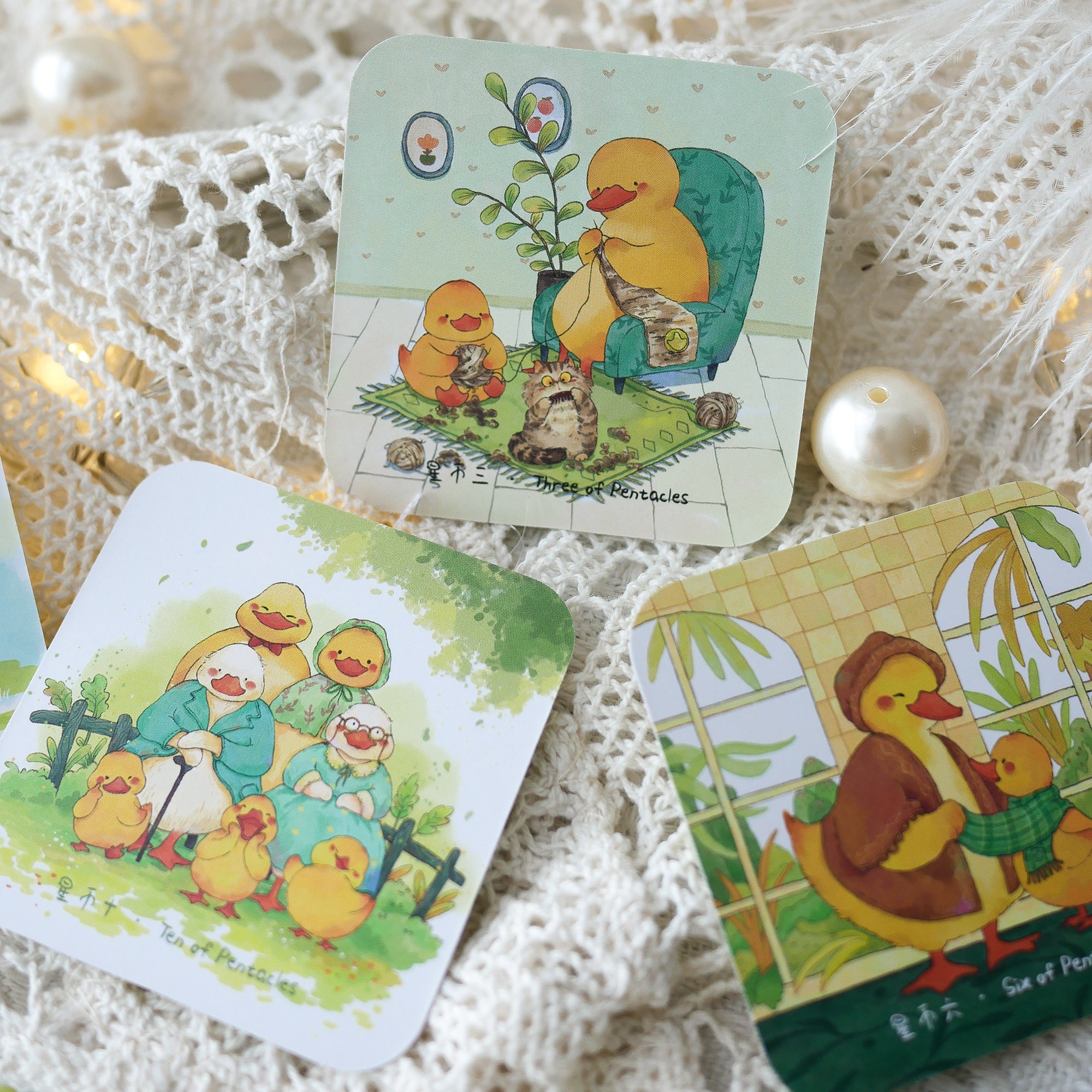 Cleo Duck Tarot – Vermilion Collection