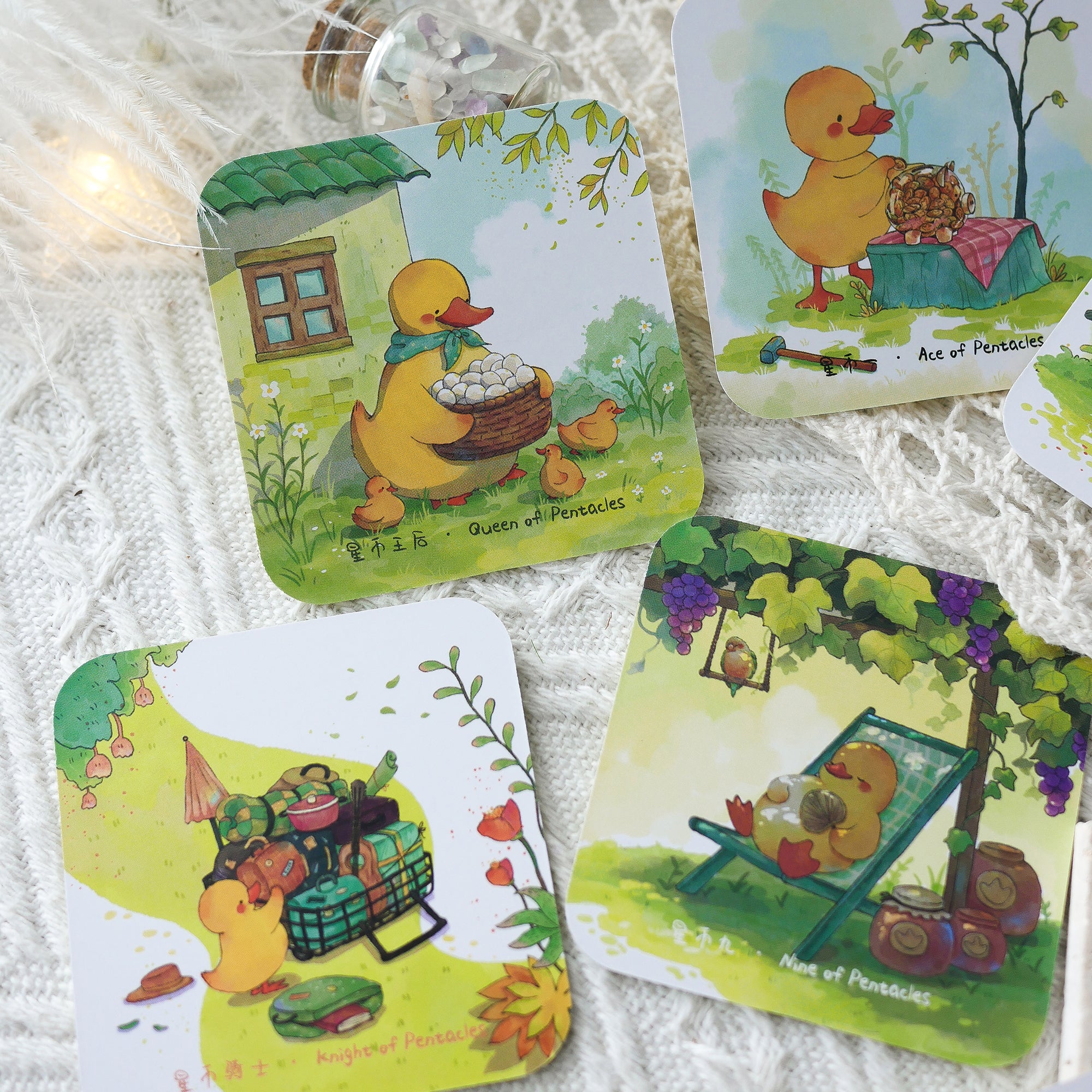 Cleo Duck Tarot – Vermilion Collection