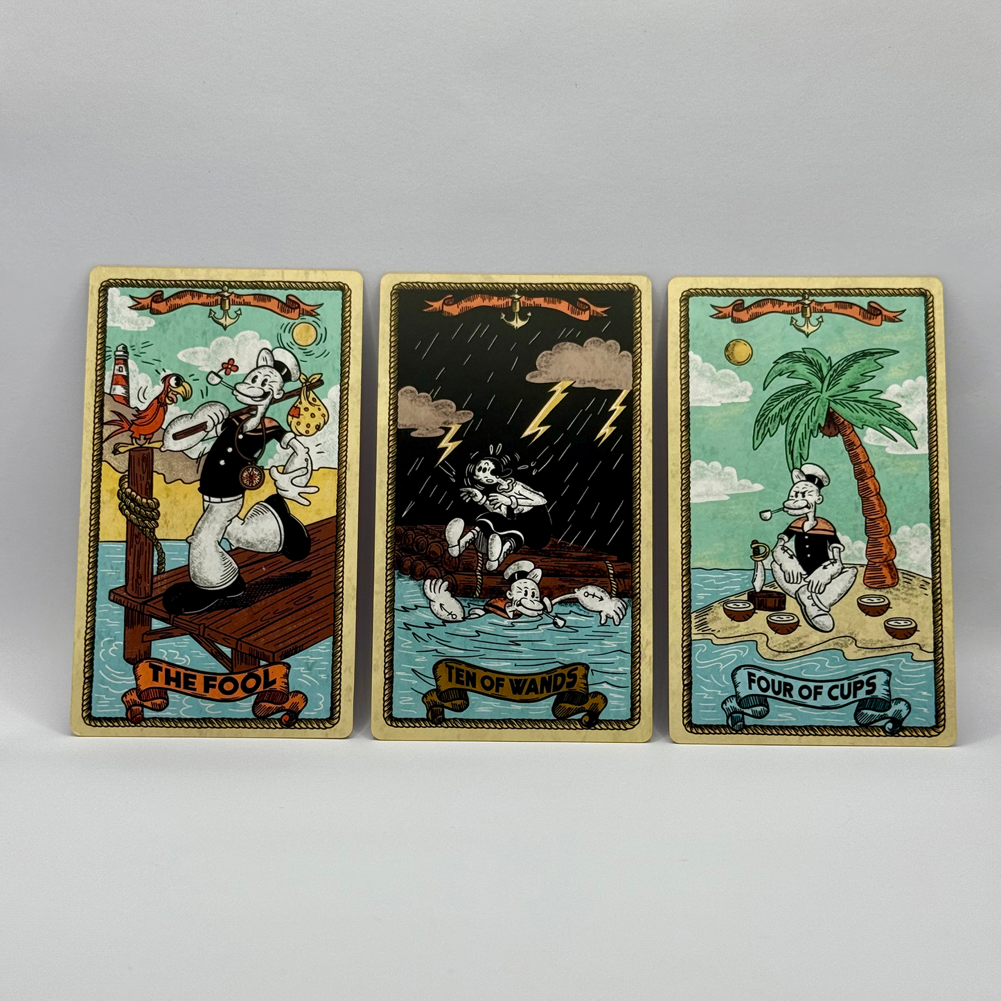 大力水手塔罗牌