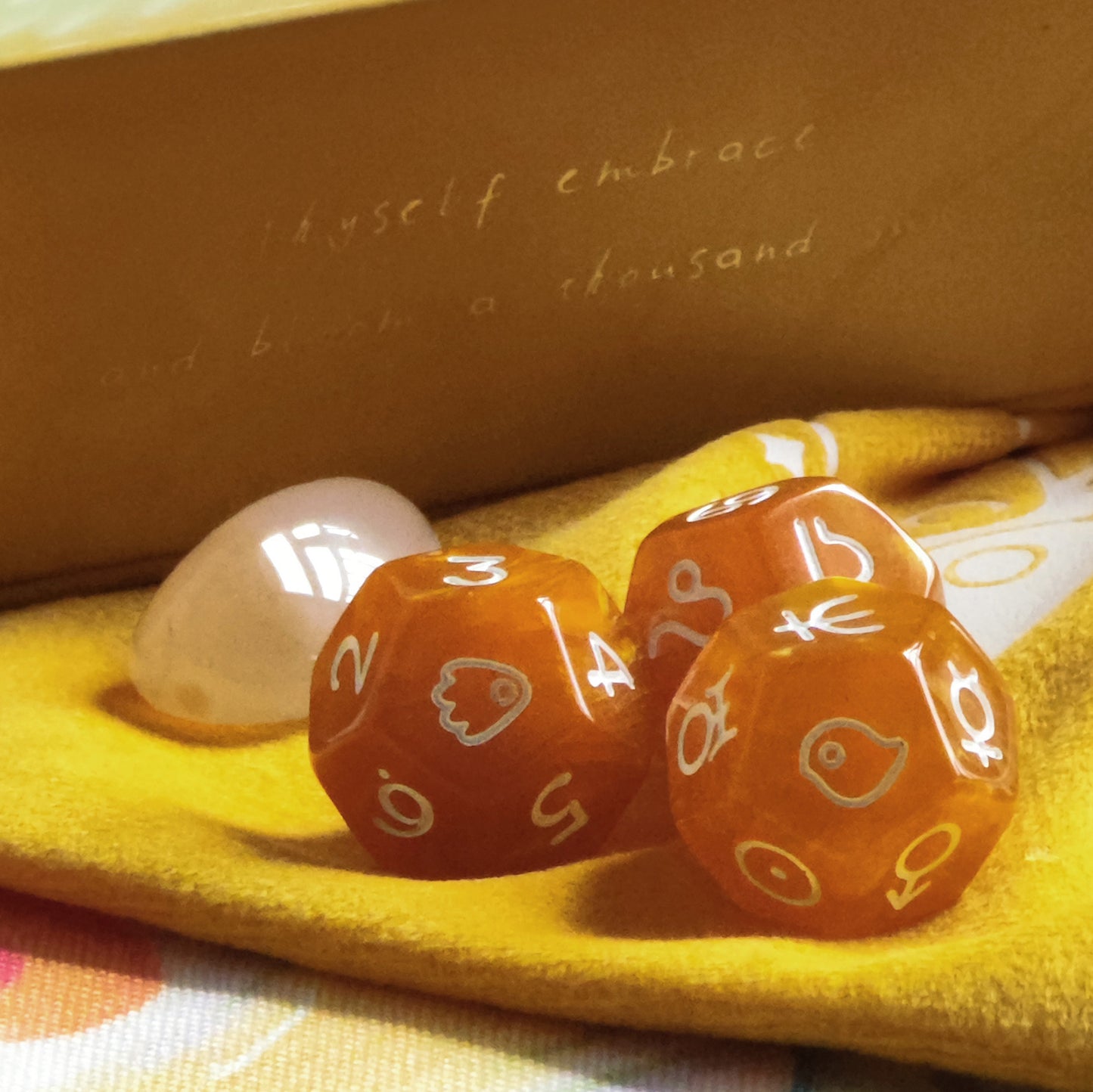 Uno with the Sun D12 Astrology Dice