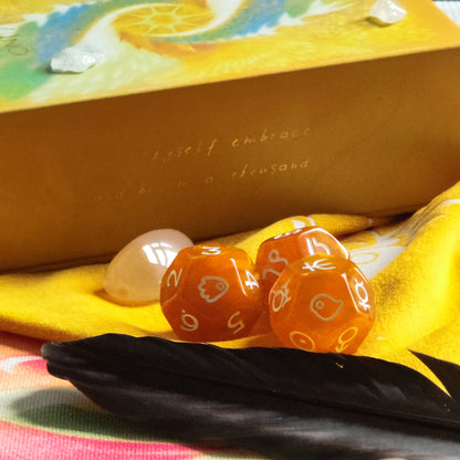 Uno with the Sun D12 Astrology Dice