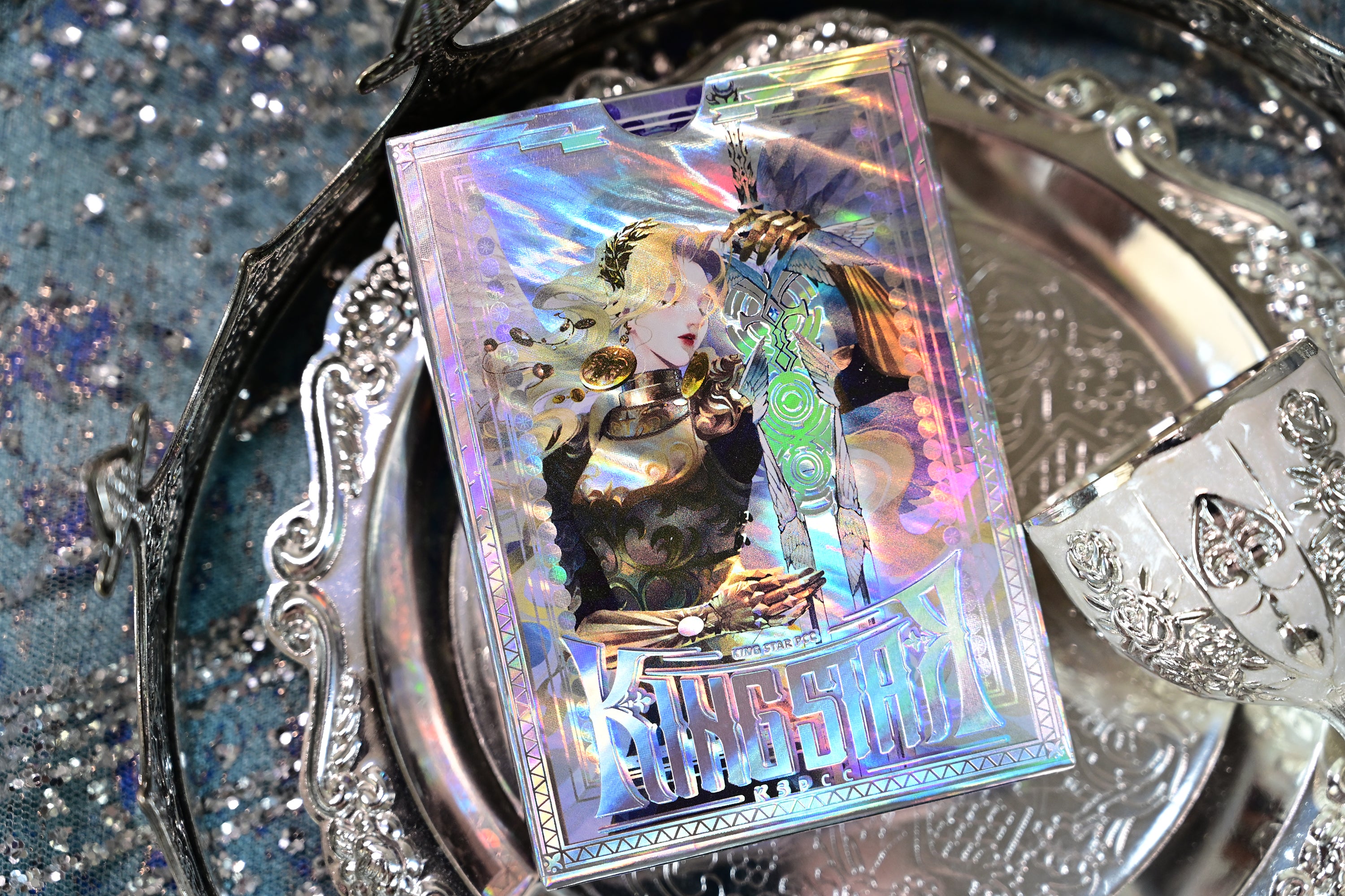 King Arthur Playing Cards V2: Excalibur – Vermilion Collection
