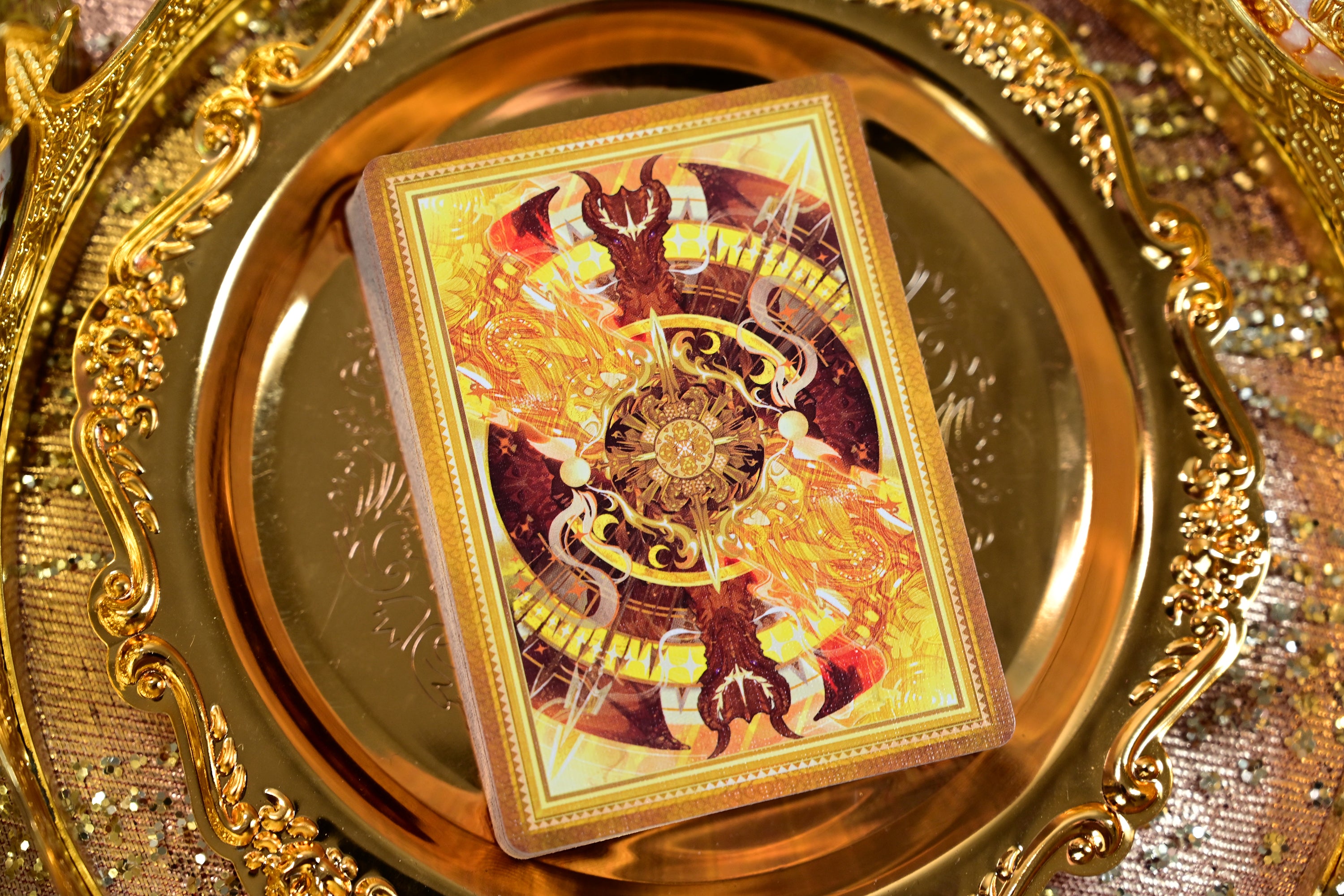 キング・アーサー V2：エクスカリバー　GOLD verトランプ King Arthur Playing Cards V2: Excalibur – Vermilion Collection