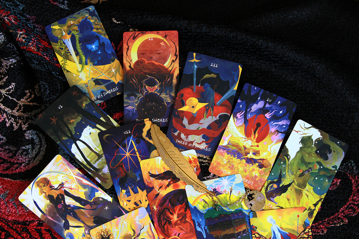 Lux & 78 Nocturnal Veils Tarot
