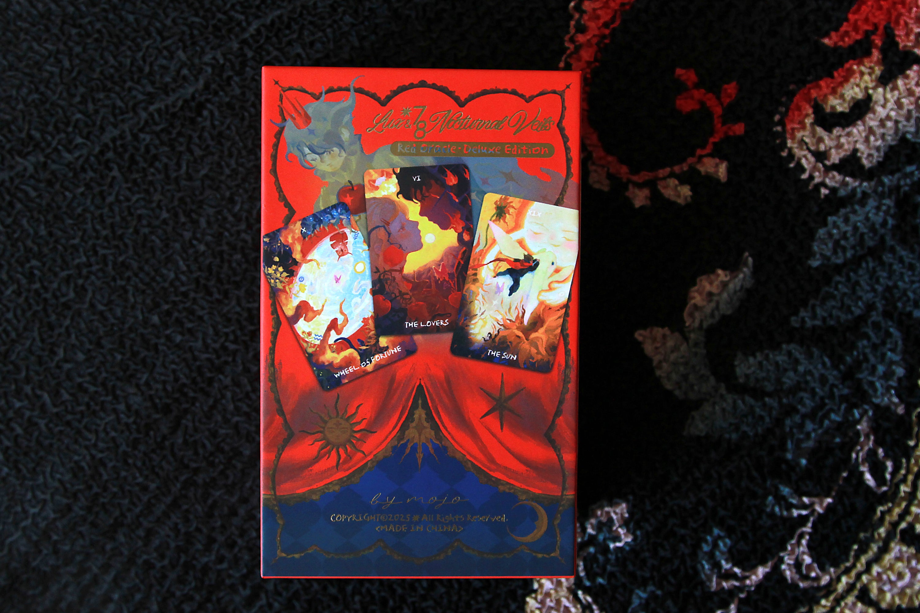 Lux & 78 Nocturnal Veils Tarot – Vermilion Collection
