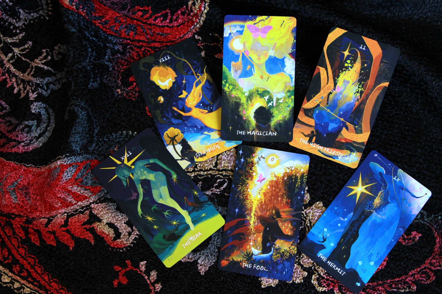 Lux & 78 Nocturnal Veils Tarot