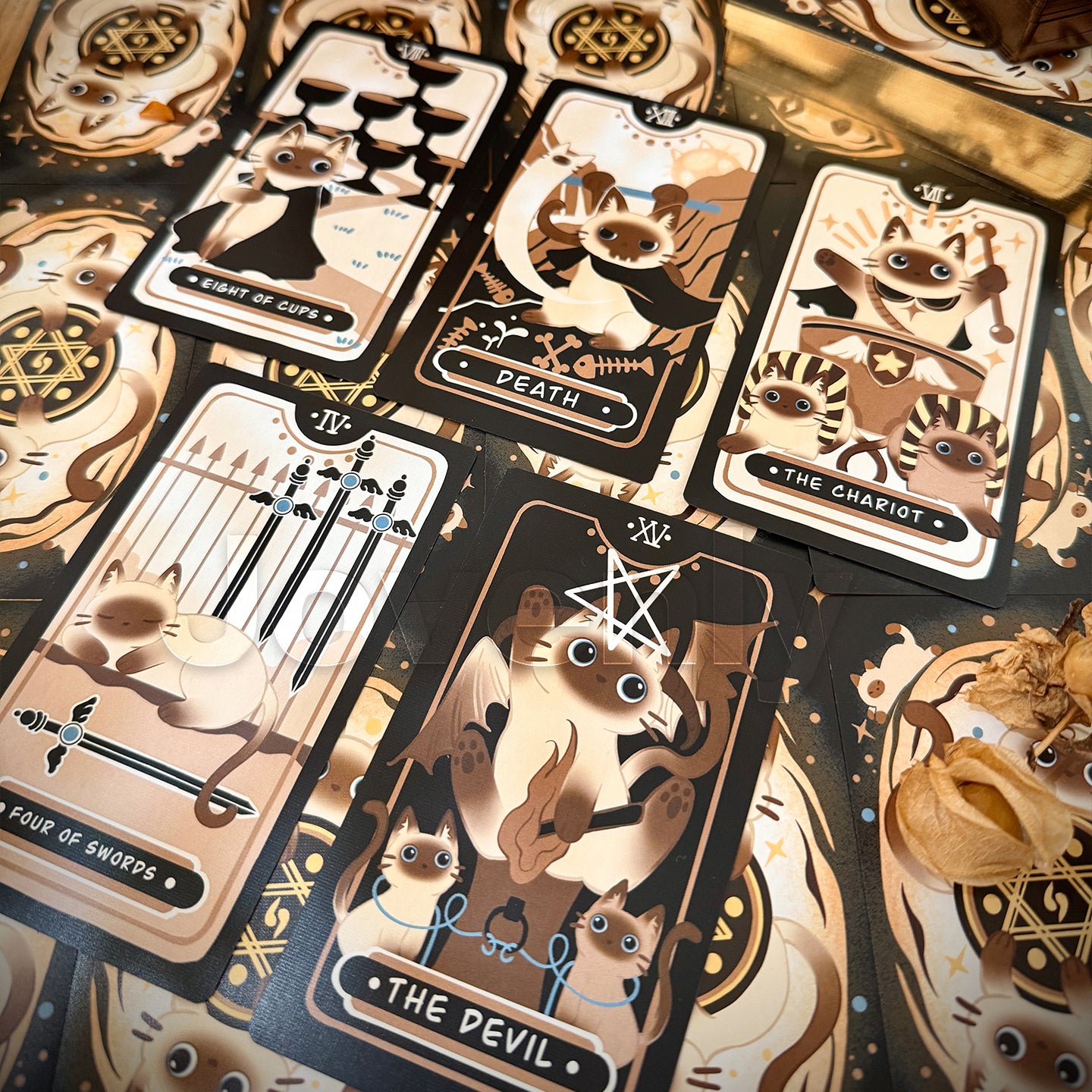 Mocha Siamese Tarot