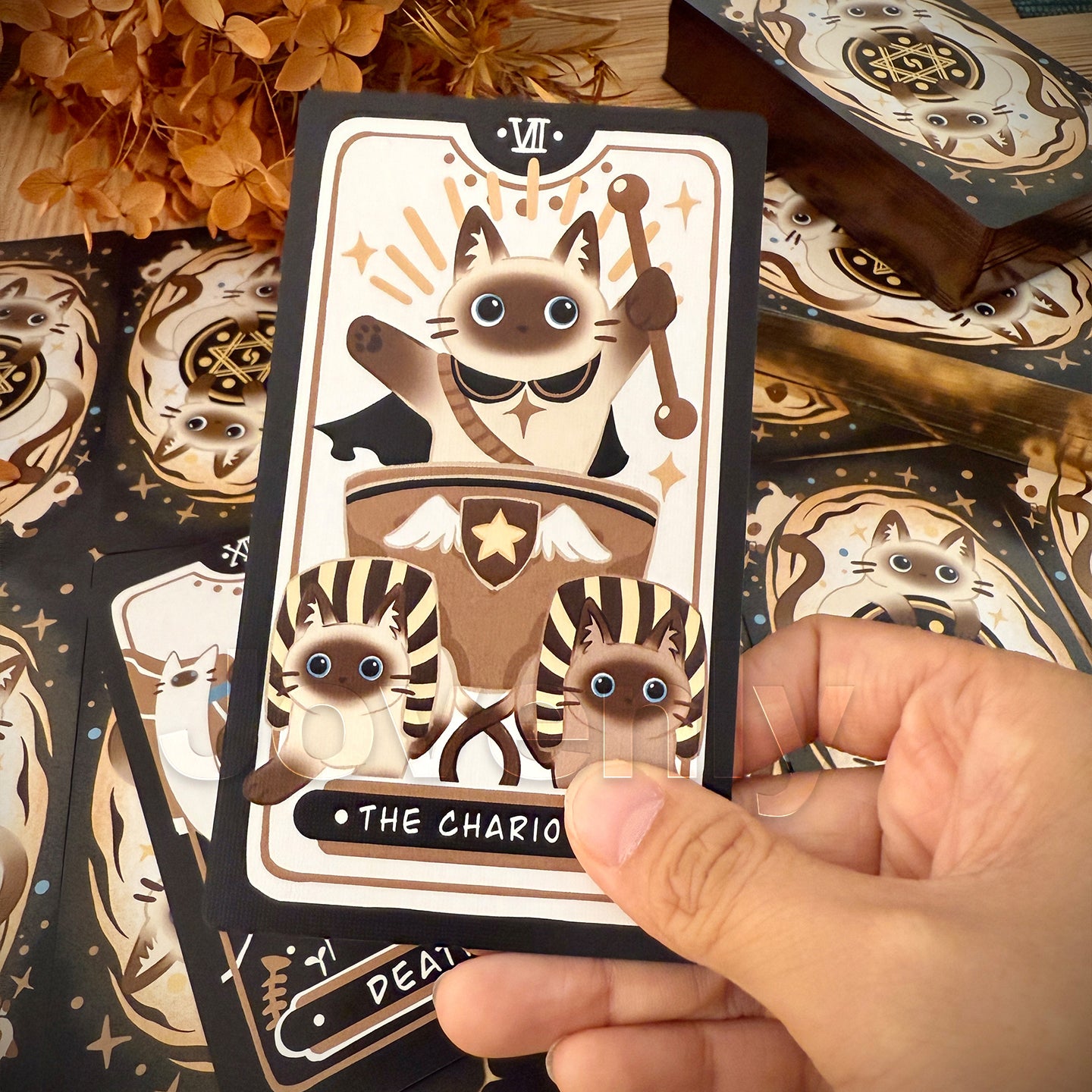 Mocha Siamese Tarot