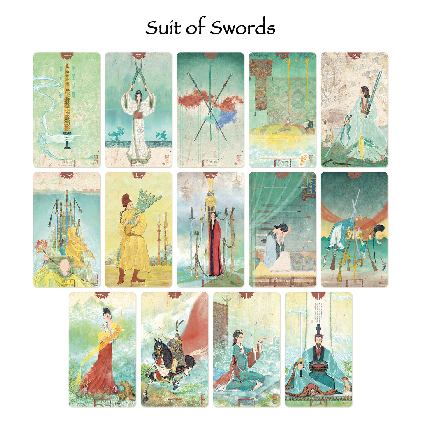 Chinese Cultural Relics Tarot