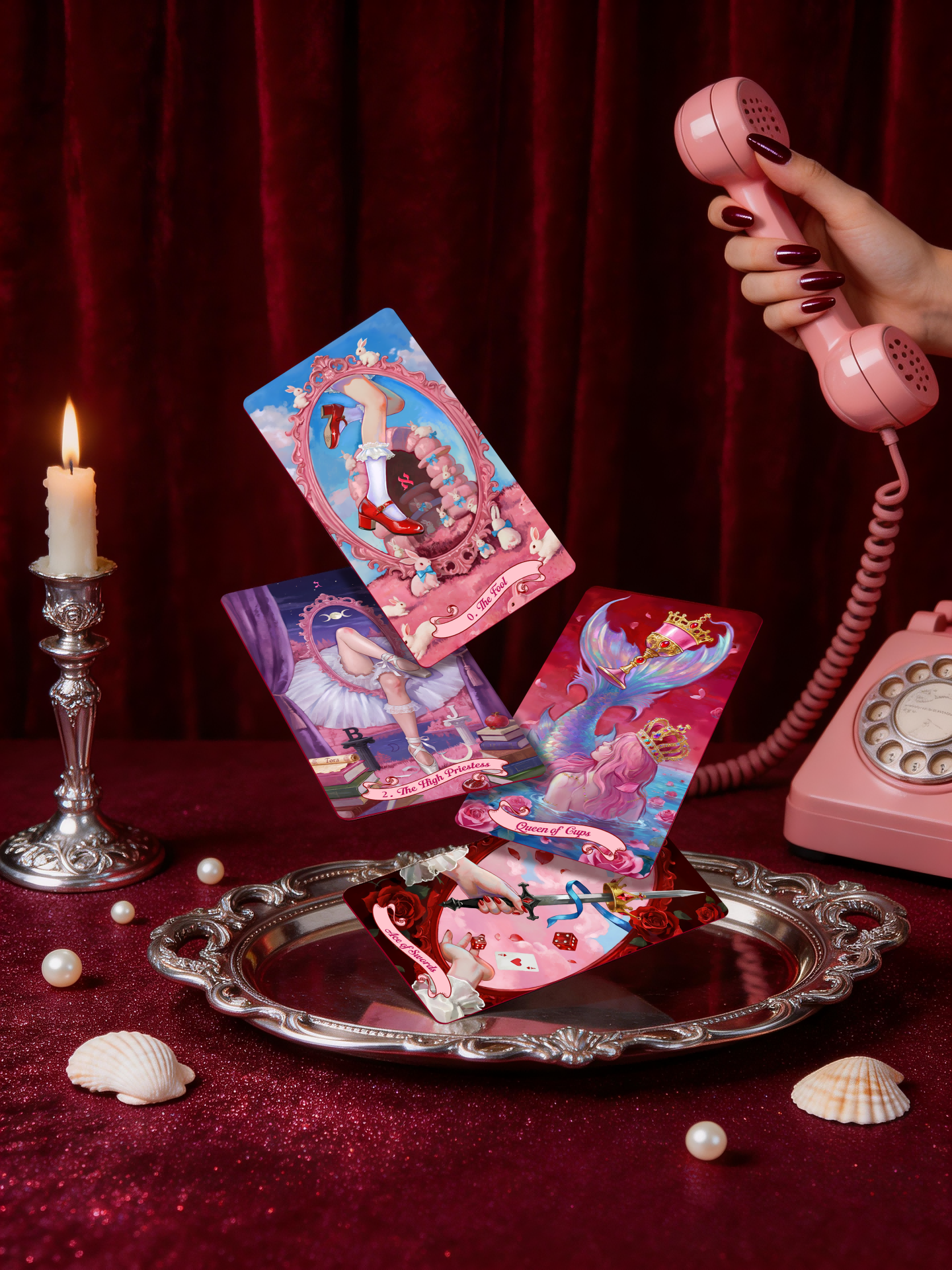 Scarlet Alice Tarot & Lenormand
