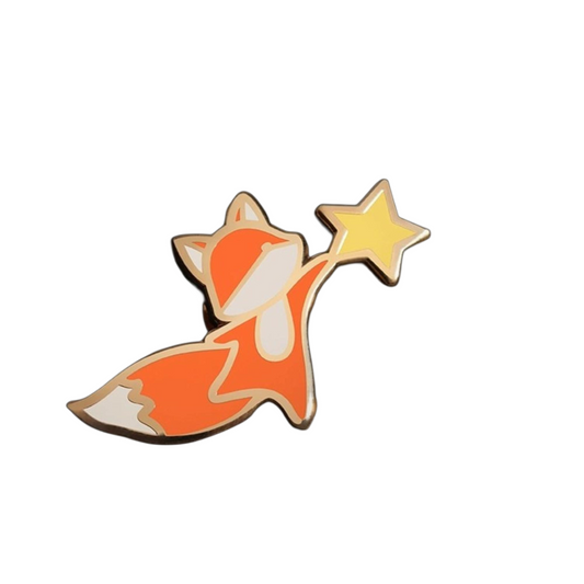 Fanli Enamel Pins "Dreaming Fox"
