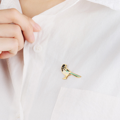 Fanli Enamel Pins "Magpie"