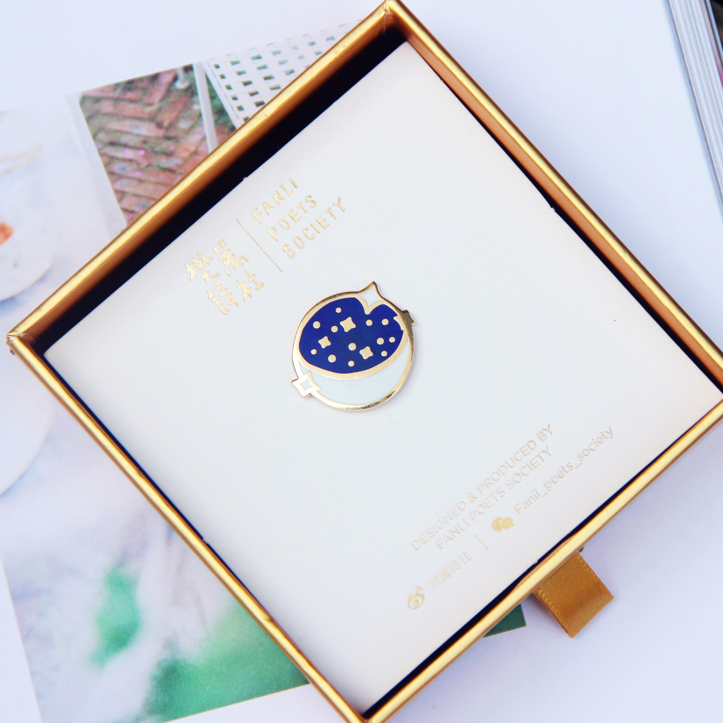 Fanli Enamel Pins "Moon"