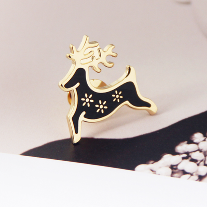 Fanli Enamel Pins "Moose"