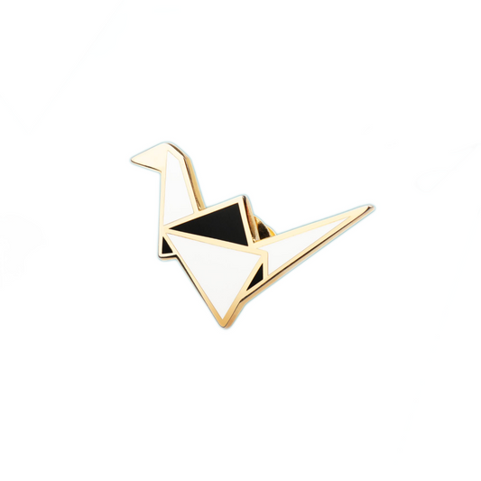 Fanli Enamel Pins "Paper Crane"