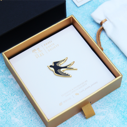 Fanli Enamel Pins "Swallow"