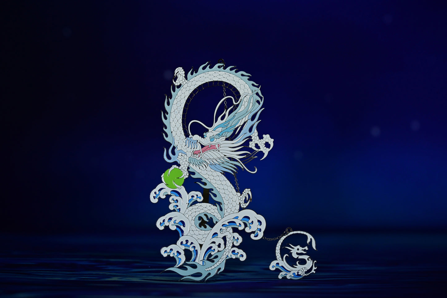 Auspicious Animal Metal Bookmarks (Dragon)