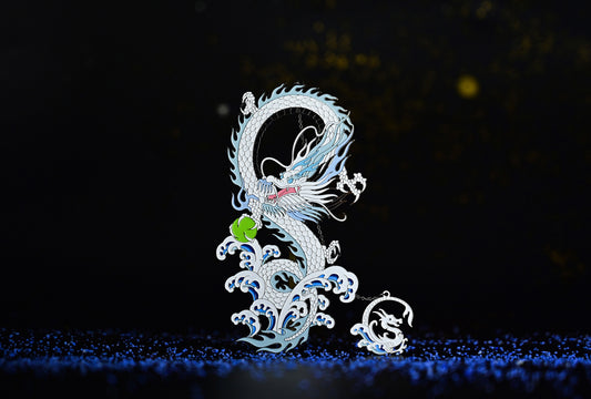 Auspicious Animal Metal Bookmarks (Dragon)