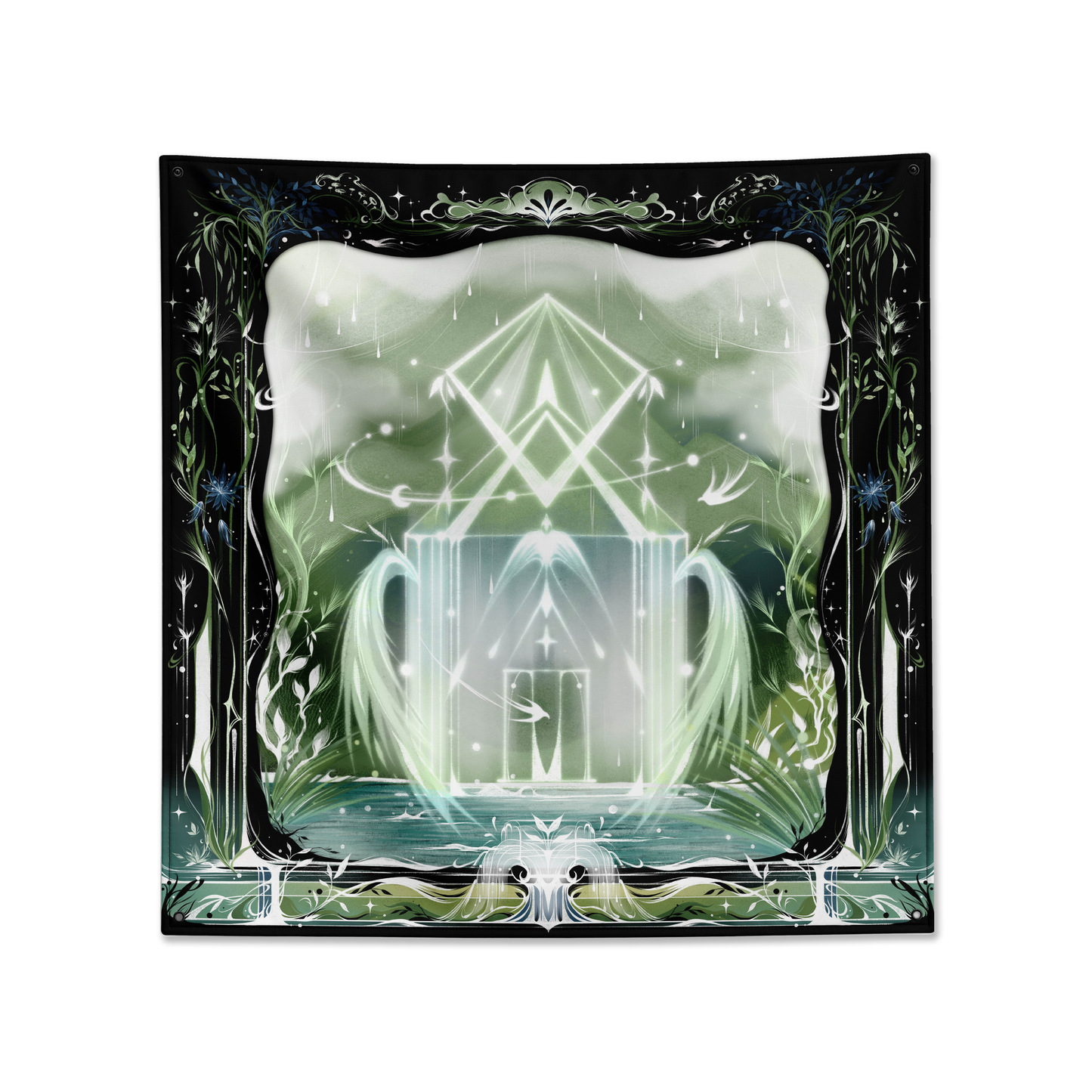 Mood Diary Tarot Cloth "Verdancy"