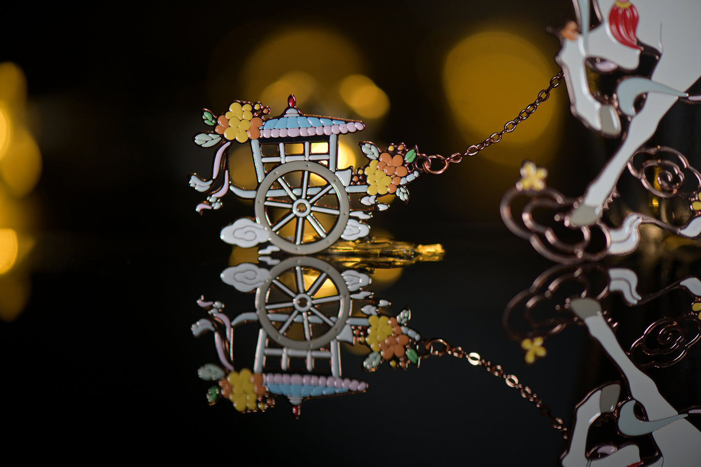 Auspicious Animal Metal Bookmarks (Horse)