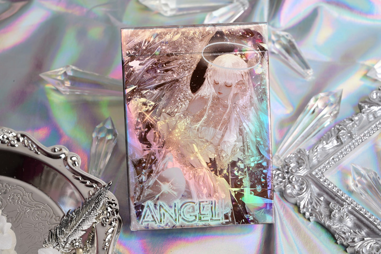 Chromium Angel Playing Cards