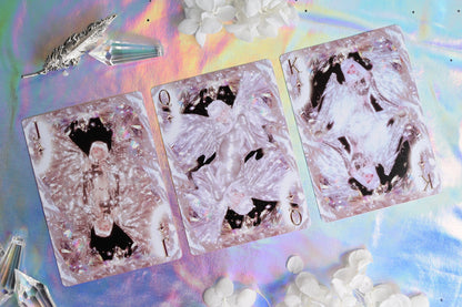 Chromium Angel Playing Cards