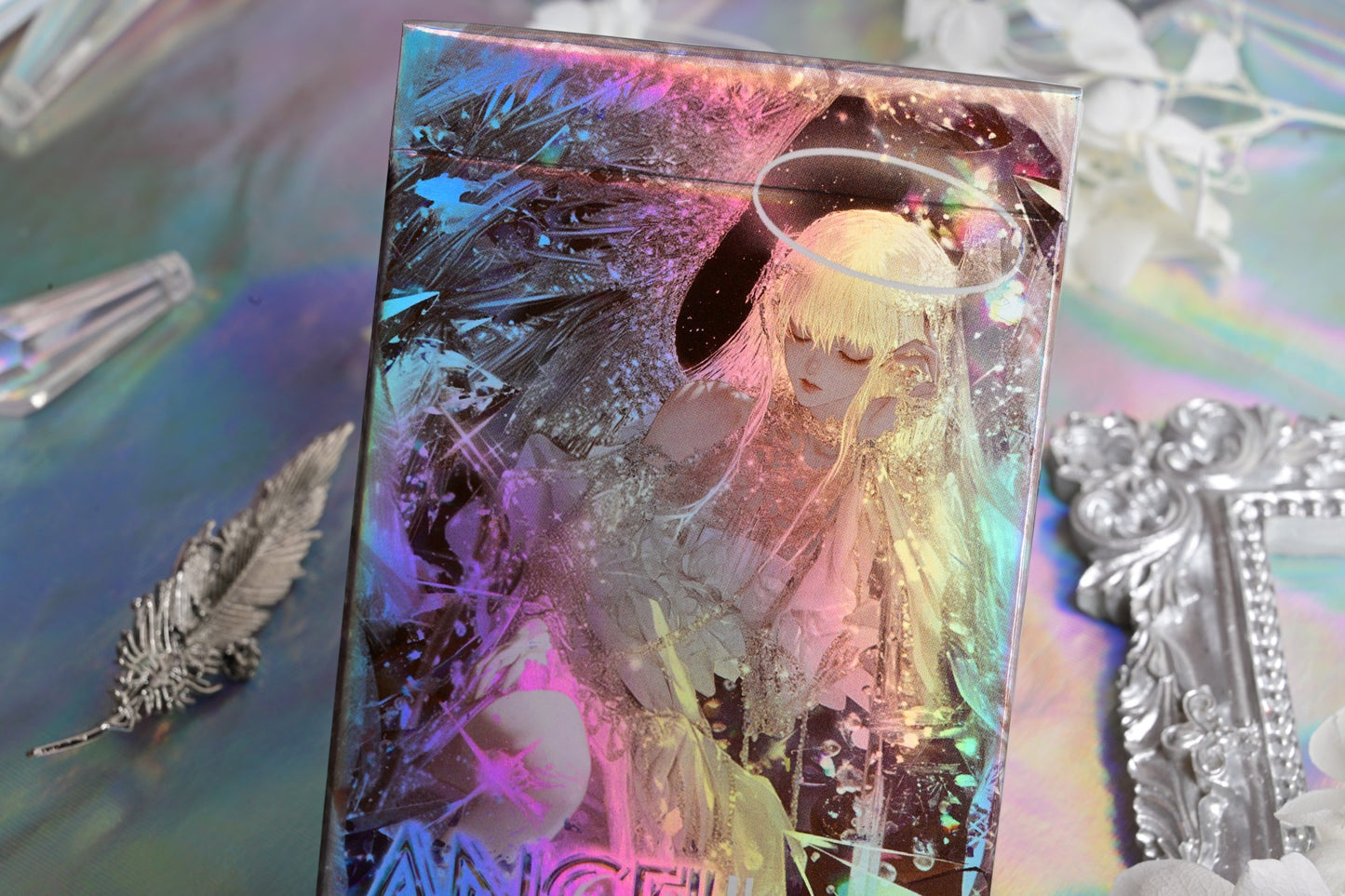 Chromium Angel Playing Cards