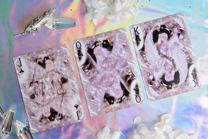 Chromium Angel Playing Cards