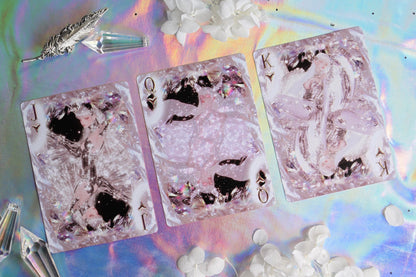 Chromium Angel Playing Cards