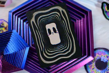 Radio Cat Playing Cards