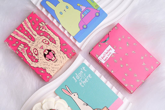 Mad Bunny Playing Cards