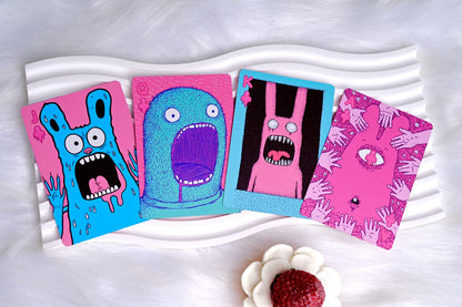 Mad Bunny Playing Cards