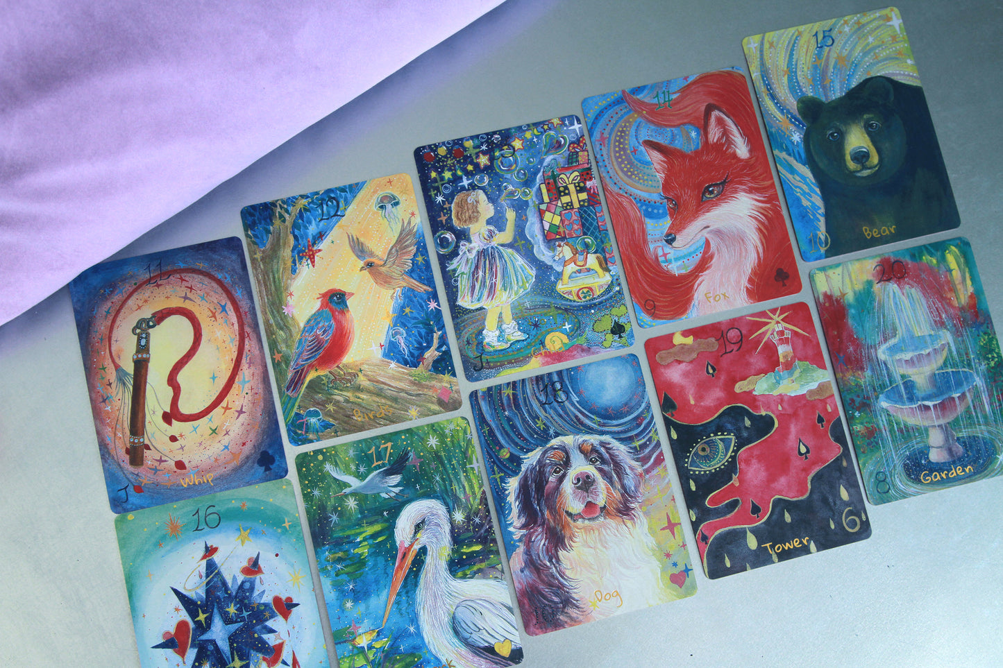 Cherry Dreamwoven Lenormand