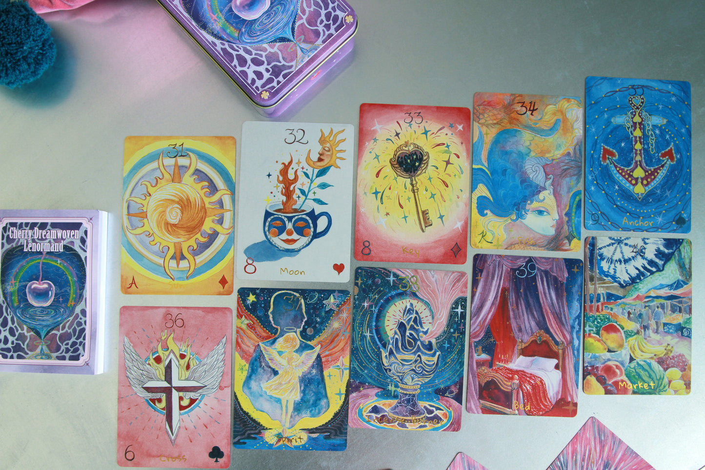 Cherry Dreamwoven Lenormand