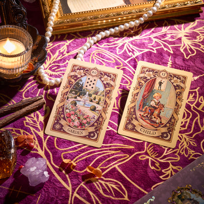 Gilded Spring Encounter Lenormand
